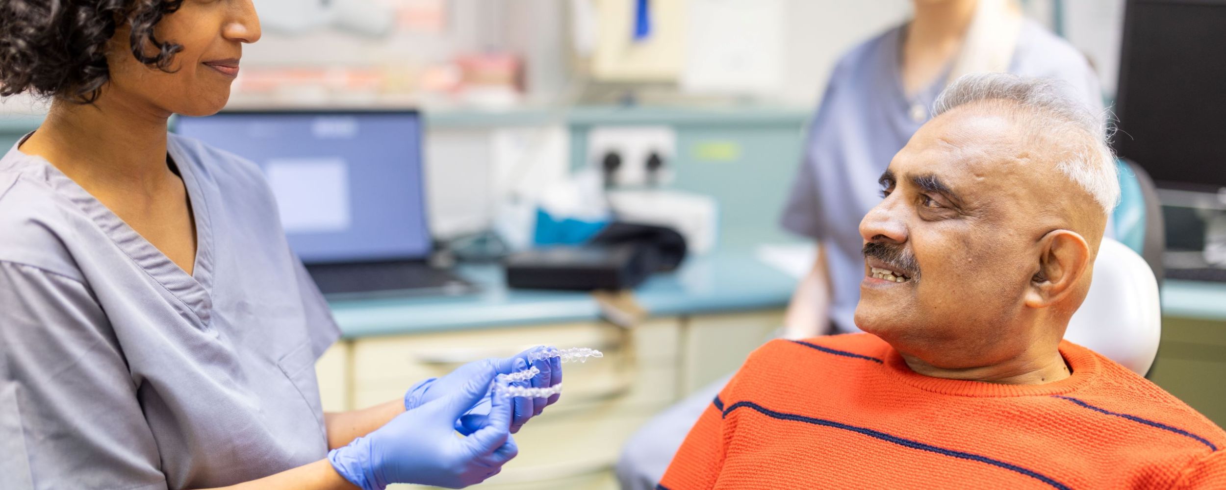 Teeth straightening